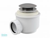 Сифон для душевого поддона CLICK/CLACK, металл, Alcaplast (Сифон для поддона AlcaPlast A465)
