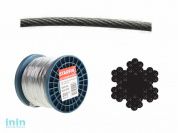 Трос стальной, оцинк. М14 DIN 3055 (бухта 100 м) STARFIX