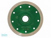 Алмазный круг 125х22 мм по керамике сплошн.ультратонкий S-тип Turbo HILBERG (1,22мм)