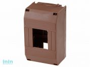 Бокс пласт. 4 модуля наружный Бук IP20 ЮПИТЕР