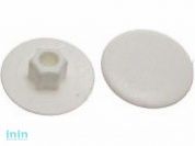 Заглушка для конфирмата, декоративная темно-коричневая (50 шт в зип-локе) STARFIX