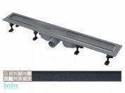 Водоотводящий желоб c перфорированной решеткой TILE-750, Alcaplast (Желоб ALCAPLAST APZ22 с перфорированной решеткой TILE-750)