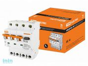 Дифф. авт. выкл. 63 4P C50 100мА TDM