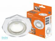 Светильник встраиваемый СВ 03-04 MR16 50Вт G5.3 зеркальный/хром TDM