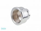 Муфта ред. вн.-вн. 1"x1/2" ХРОМ General Fittings (хром полир.)