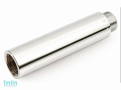 Удлинитель вн.-нар. 1X15 мм ХРОМ, General Fittings (Удлинитель усиленный General Fittings)