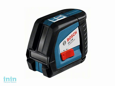 Нивелир лазерный BOSCH GLL 2-50 с держателем и лазерным приемником L-BOXX (проекция: крест, до 50 м, +/- 15 мм, резьба 1/4")