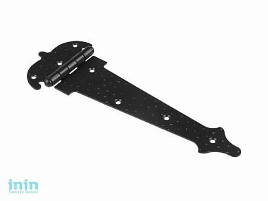 Петля-стрела 250 мм фигурная, черн.мат. STARFIX