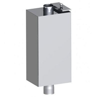 Бак 80л на трубе прямоугольный Везувий