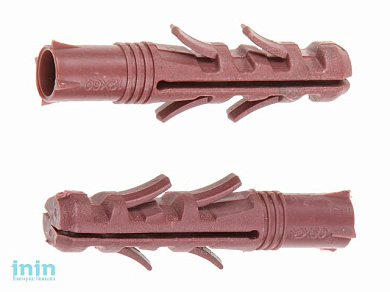 Дюбель распорный серии ZUBR 12х60 без шурупа (100 шт в зип-локе) (WAVE)