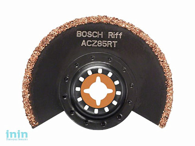 Полотно шлифовальное сегментированное карбидное BOSCH Carbide-RIFF ACZ 85 RT3 (для нового поколения GOP/PMF c системой Starlock)