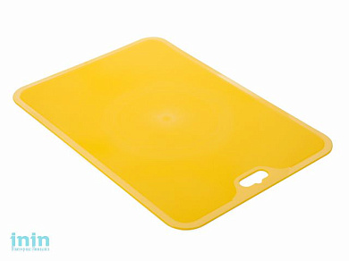 Доска разделочная Flexi XL , оранжевый, BEROSSI (Изделие из пластмассы. Размер 350 х 228 х 2 мм)
