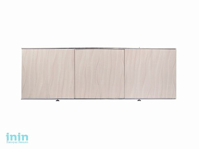 Экран под ванну 1,7 м, волна бежевая, PERFECTO LINEA