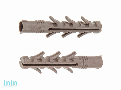 Дюбель распорный серии ZUBR 10х60 без шурупа (100 шт в зип-локе) (WAVE)