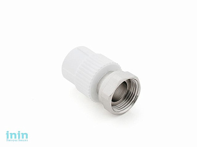 Муфта ПП с накидной гайкой 20х1/2" РосТурПласт 