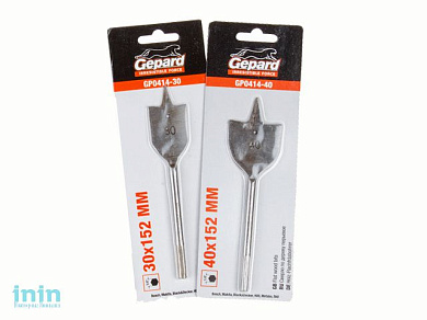 Сверло по дереву перьевое ф25мм GEPARD (GP0414-25) (перовое)