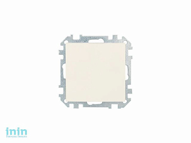 Выключатель 1 клав. (cкрытый, 10А) бежевый, Стиль, BYLECTRICA (Выключатель одноклавишный скрытой установки Гарантийный срок:24 месяца)