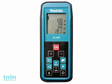 Дальномер лазерный MAKITA LD 100 P в кор. (0.05 - 100 м, +/- 2 мм/м, IP 54)