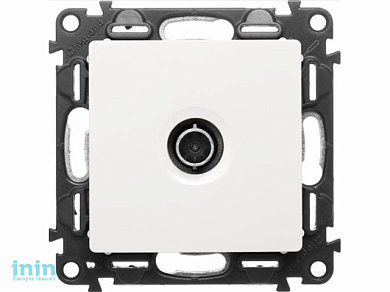 Розетка 1-ая телевизионная простая 2400MHz (скрытая) белая, Valena Life, Legrand (VALENA LIFE - РОЗЕТКА TV ПРОСТАЯ 2400MHZ, БЕЛАЯ (ИНД. УПАКОВКА))