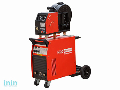 Полуавтомат сварочный HDC Kansas 350 (380В, MIG/MAG/FLUX/MMA, евроразъем)