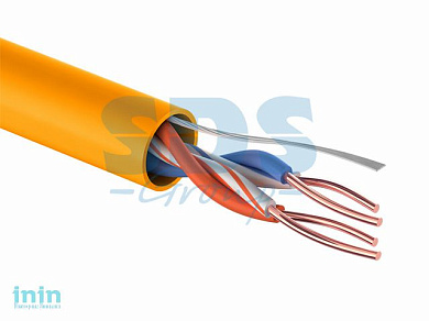 Кабель UTP 2PR 24AWG, CAT5e, нг(А)-HF, LSZH (бухта 305 м) REXANT