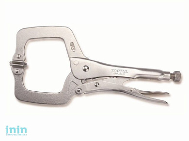 Зажим-струбцина c поворотными упорами 280мм TOPTUL (DMAA1A11)