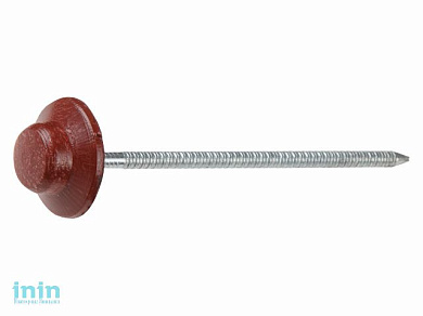 Гвоздь для ондулина 2.5х70 красный (100 шт в упак) (STARFIX)