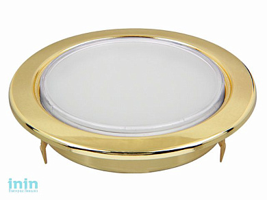 Светильник светодиодный встраиваемый 40 Вт PGX70 IP20 230В (глянц. зол.) JAZZWAY