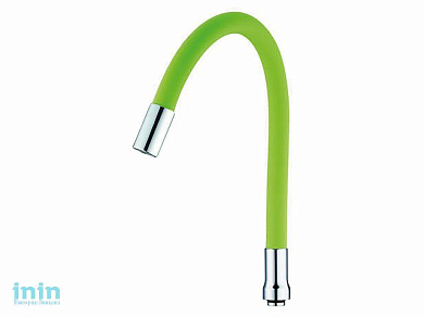 Излив гибкий зеленый UCG-3257GN для ZOP4-F G.lauf (гибкий излив для кухонного смесителя ZOP4-F045X)