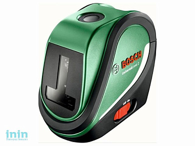 Нивелир лазерный BOSCH UniversalLevel 2 в кор. (проекция: крест, до 10 м, +/- 0.50 мм/м, резьба 1/4")