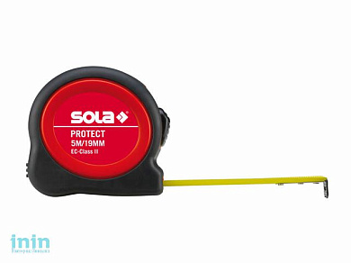 Рулетка  5м/19мм "Protect" PE 5m (SOLA)