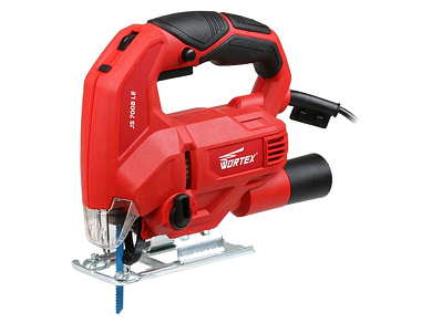 Лобзик электрический WORTEX JS 7008 LE в кор. 710 Вт, 800-3000 ход/мин, пропил до 70 мм. (Маятниковый ход, подстветка, рег. об., быстрозажимной патрон)