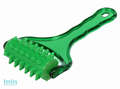 Массажер пластиковый универсальный, "Рефлекс", 18х8,5х3,2 см, "Банные штучки" (БАННЫЕ ШТУЧКИ)