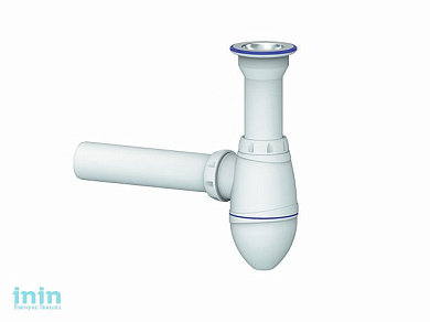 Сифон для умывальника с литым выпуском, с отводом 40, Unicorn