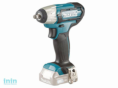Аккум. ударный гайковерт MAKITA TW 140 DZ в кор. (10.8 В, БЕЗ АККУМУЛЯТОРА, посадочн. квадрат 3/8 ", 140 Нм, вес 1.1 кг)