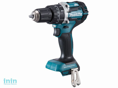 Аккум. ударная дрель-шуруповерт MAKITA DHP 484 Z в кор. (18.0 В, БЕЗ АККУМУЛЯТОРА, 2 скор., 54 Нм, шурупы до 10 мм, сверление в металле до 13 мм)