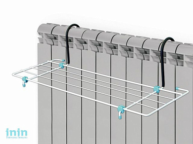 Сушилка для белья на батарею,  3,1м, ширина 65см., NIKA (Сушилка для белья на батарею,  3,1м, ширина 65см.)