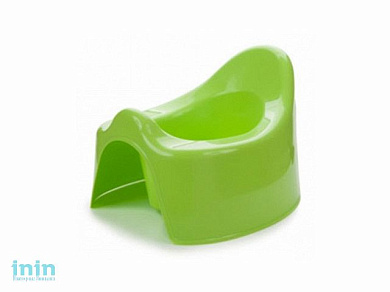 Горшок детский "Ора", салатный, BEROSSI (Изделие из пластмассы. Размер 277 х 246 х 196 мм)