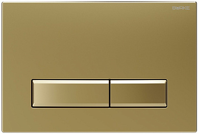BURKE клавиша смыва тип 09 зотото матовое/ зотото матовое