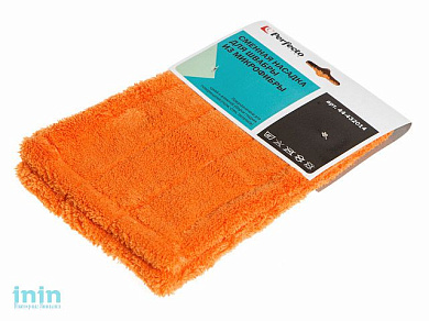 Сменная насадка для швабры из микрофибры, оранжевая, PERFECTO LINEA