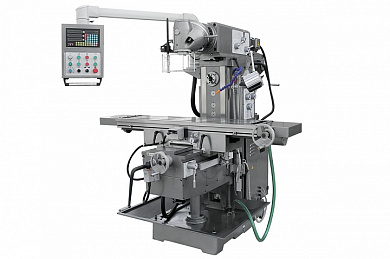 JET JUM-1253VHXL DRO Широкоуниверсальный фрезерный станок с сервоприводом осей X, Y, Z 50000862T