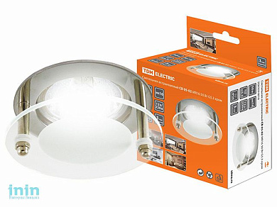 Светильник встраиваемый СВ 05-02 MR16 50Вт G5.3 хром TDM