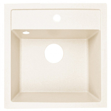Кухонная мойка ZorG Como 51 (слоновая кость)