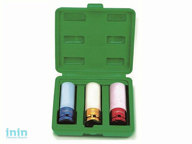 Набор головок ударн. для литых дисков 3шт. TOPTUL (GDAI0301)