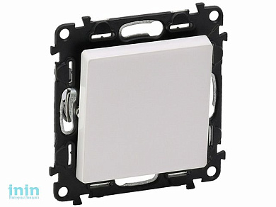 Переключатель 1 клав. на 2 направления белый, проходной  Valena Life, Legrand (VALENA LIFE - ПЕРЕКЛЮЧАТЕЛЬ НА 2 НАПРАВЛЕНИЯ, БЕЛЫЙ (ИНД. УПАКОВКА))