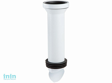 Патрубок WC 360мм, с клапаном обратного хода, NOVA