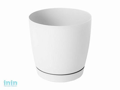 Горшок для цветов 3 л, Фрезия 2, белый, GARDENPLAST