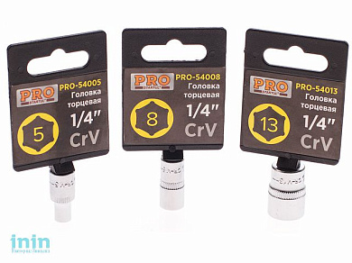 Головка 1/4" 7мм 6гр. PRO STARTUL (PRO-54007)