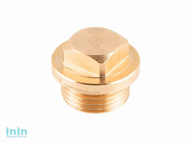 Заглушка нар. 1/4" Viega (цвет желтый)