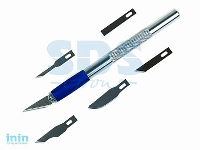 Набор скальпель со сменными лезвиями 7 предметов Rexant